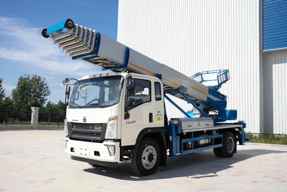 竞秀专业的云梯车出租