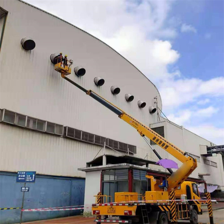 竞秀高空作业车出租服务：专业广告牌安装解决方案