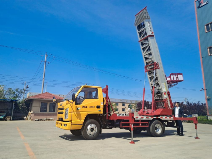 竞秀常年租赁32米云梯车